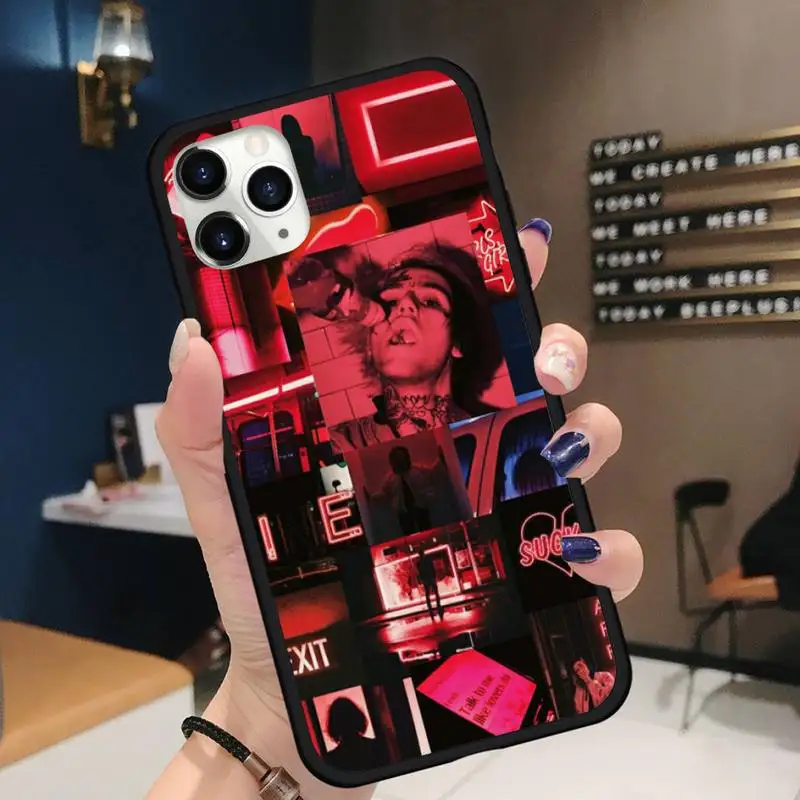 

Lil Peep Phone Case for iPhone 11 12 pro XS MAX 8 7 6 6S Plus X 5S SE 2020 XR mini Funda