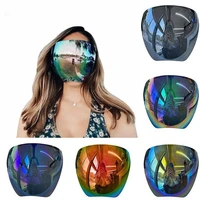 transparent round unisex faceshield protective glasses goggles safety glasses anti spray mask protective goggle glass sunglasses