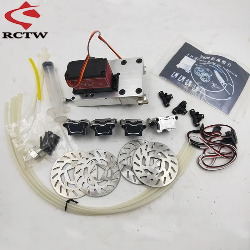 Комплект гидравлических тормозов BM Bigfoot на четыре колеса для 1/5 HPI FG Monster Hummer Truck ROVAN