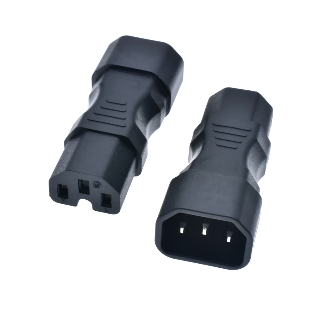 Переходник IEC 320 C13 папа мама для чайника C16 C14|male power plug|converter plugconverter adapter |