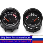 52 мм гоночный маслопресс 0-7 бар Масляный Пресс ure метр с датчиком температуры масла 18NPT датчик температуры масла 12 в автомобиль