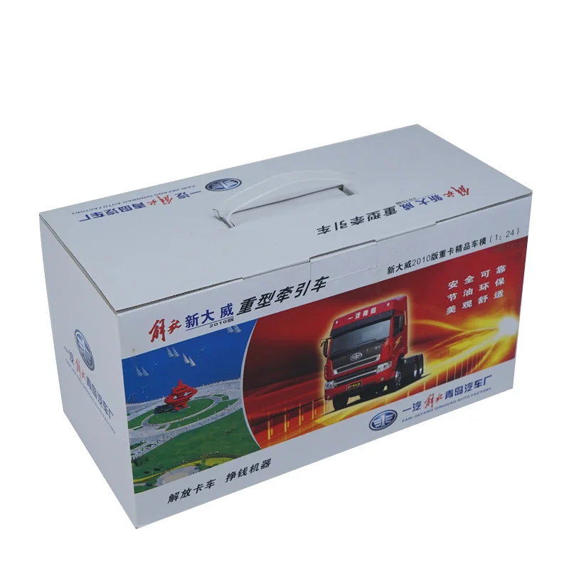 Коллекционный оригинальный металлический 1/24 китайский Грузовик FAW XINDAWEI JIefang