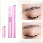 Мини-Триммер для бровей, инструмент для макияжа, шейпер для бровей, портативный эпилятор для удаления волос на лице для женщин