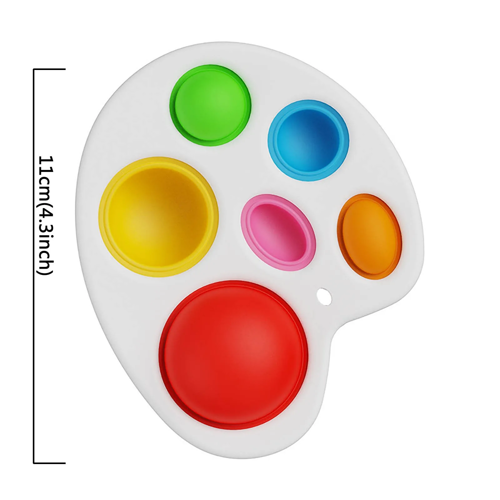 

IN-stock Montessori Antistress Fidget Toys Simple Dimple Toy Pressure Reliever Board Controller Educational Toy Brinquedos