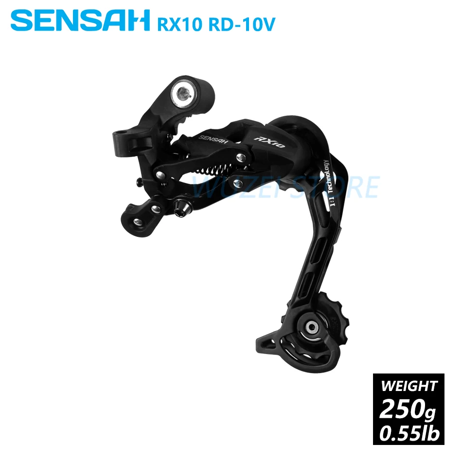 RX10 Rear Derailleur SENSAH велосипед задний переключатель RX10 CRX XRX 10/11/12-скорость триггерный переключатель передач 7/8S M310 M360 MTB переключения передач для M6000 M8000 M9100 - Цвет: RX10 Rear Derailleur