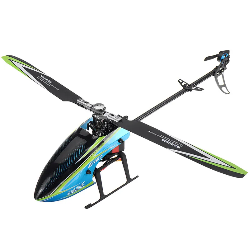 E160 6CH бесщеточная 3D 6G система Flybarless RC вертолет BNF RTF совместимый с Futaba S-FHSS игрушки