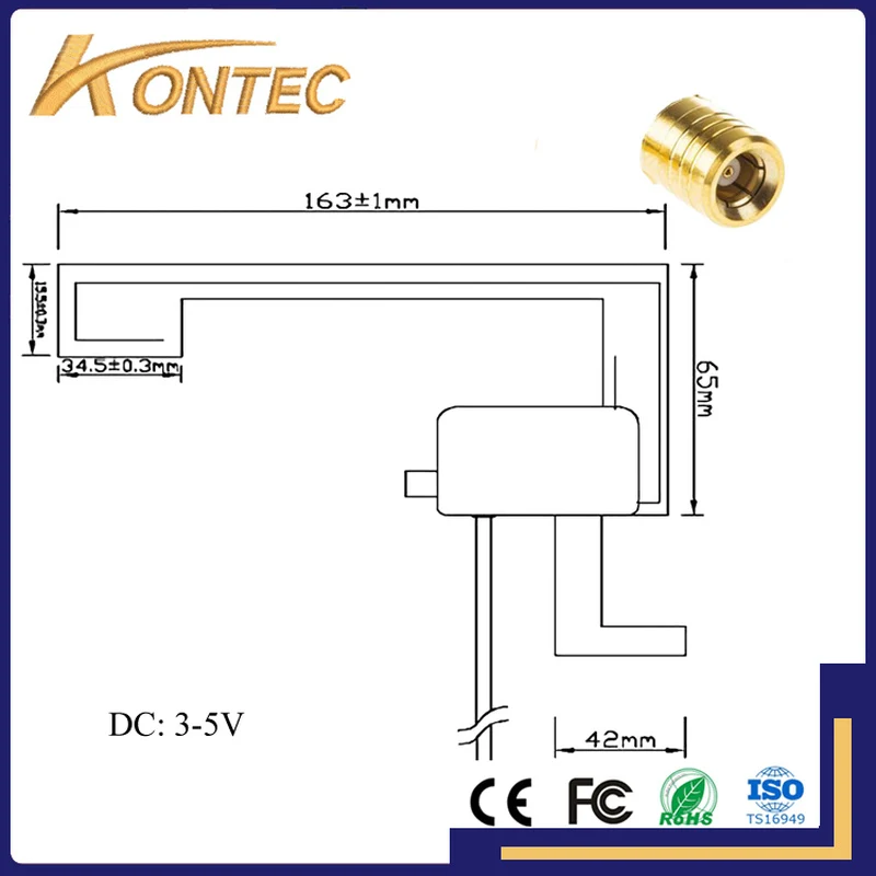 Европейская универсальная DAB цифровая Автомобильная радиоантенна патч Антенна
