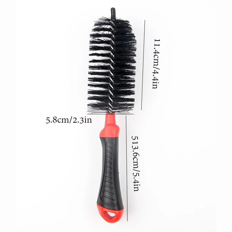 

3 Pcs Bicycle Cleaning Brush Tool Tire Chain Cleaner Bike Brush for Mountain Road City Hybrid BMX Bike and Folding Bike