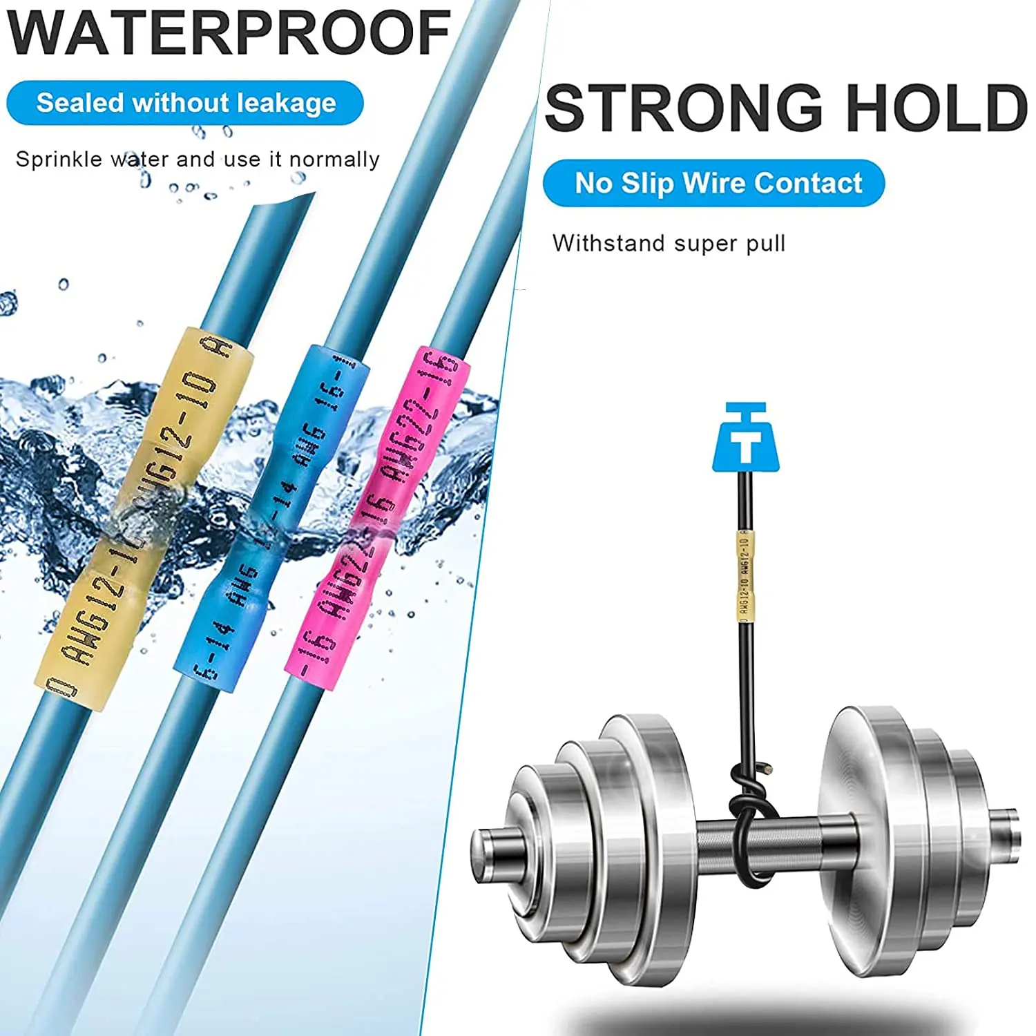 880 шт. Термоусадочные соединители смешанные с припоем уплотнение проводов терм