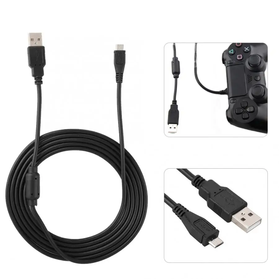 1 8 м Магнитный usb-кабель для зарядки PS4/Slim/Pro контроллер геймпад | Электроника