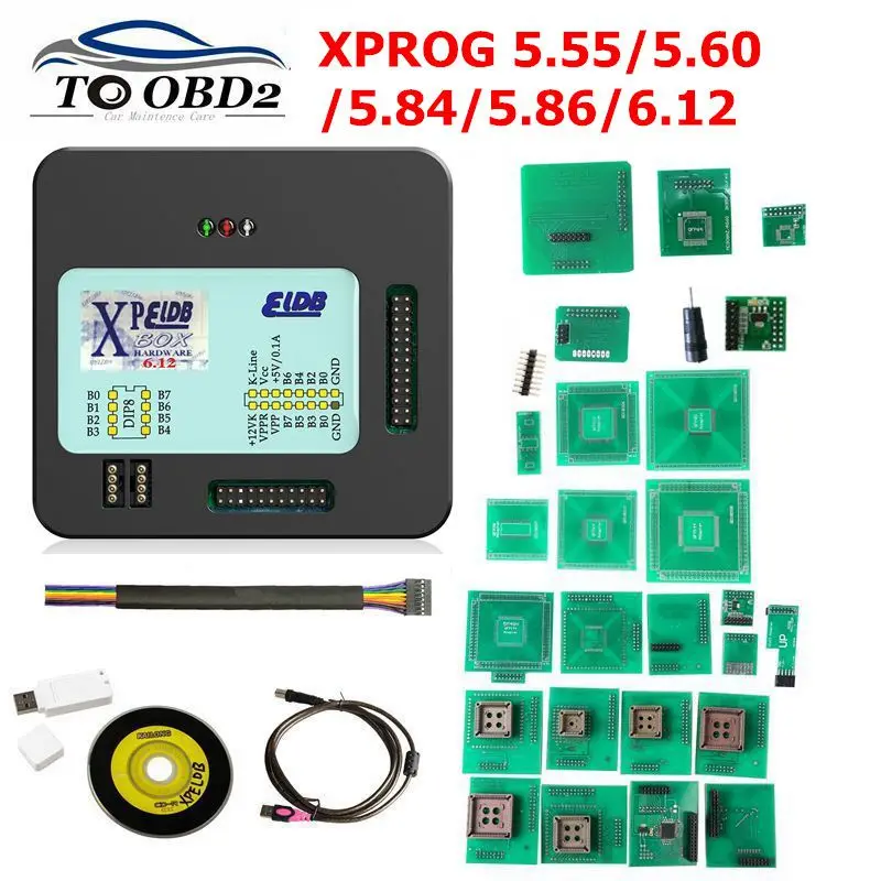 XPROG-M X Prog M Box V6.12 V5.86 V5.84 V5.60 V5.55 Авто ЭБУ чип Тюнинг программист Xprog m Xprog 6,12 Xprog V5.55 V5.60 5,84