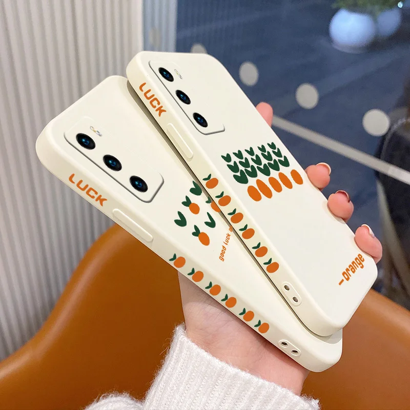 

Lucky Futaba Orange Phone Case For Huawei P40 P40Lite P30 P20 Mate 40 40Pro 30 20 Pro Lite P Smart 2021 Y7a Silicone Cover