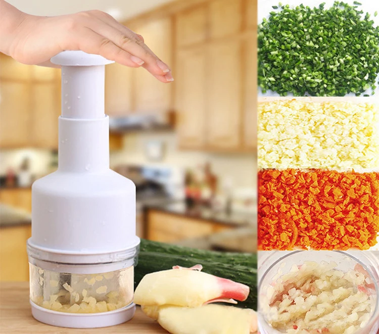 

Patting Knife Hand Pressure Cutter MINI Hand Pressure Vegetables Onion Garlic Mincer Cutter Kitchen Cooking Tool Kitchen Gadgets