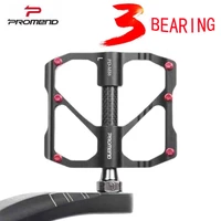 bicycle pedal ultralight promend 3 bearings high strength anti skid aluminum alloy bike pedal mtb mountain road bike accessories