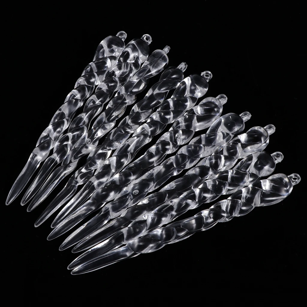 10x с украшением в виде кристаллов сосульки рождественские украшения вечерние