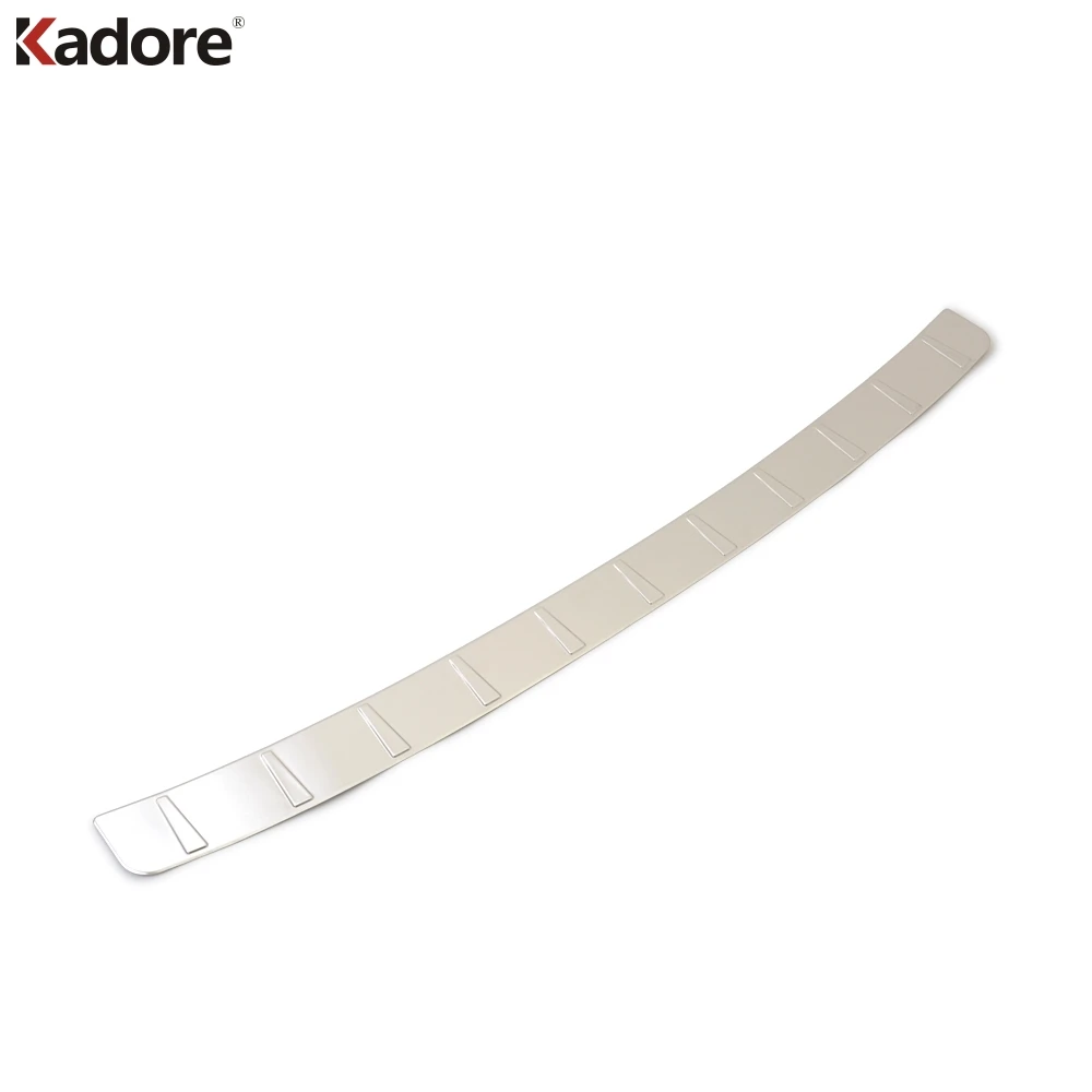 

For Volvo XC60 XC 60 2018 2019 Exterior Accessoreis Rear Trunk Threshold Panel Cover Bumper Protector Boot Deck Sill Plate Trim