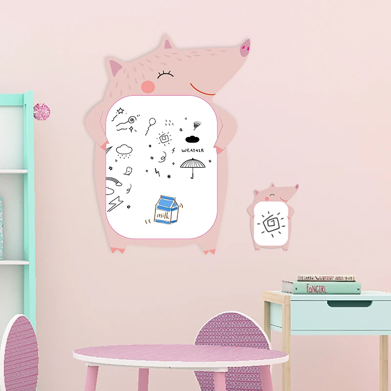 Доска для рисования Pinky Pig с ручкой креативная развивающая игрушка раннего