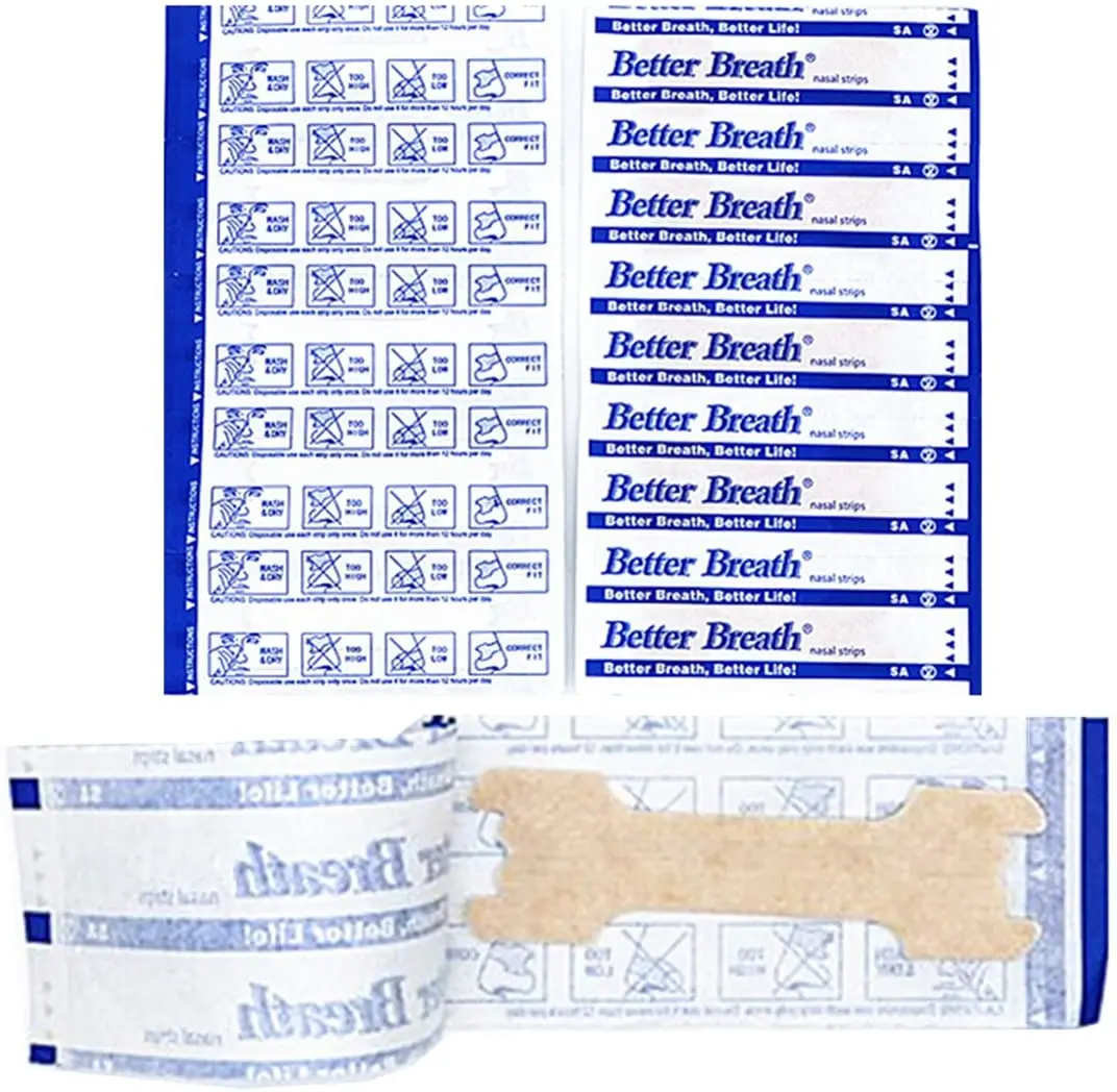 50 шт. пластыри для носа против храпа |