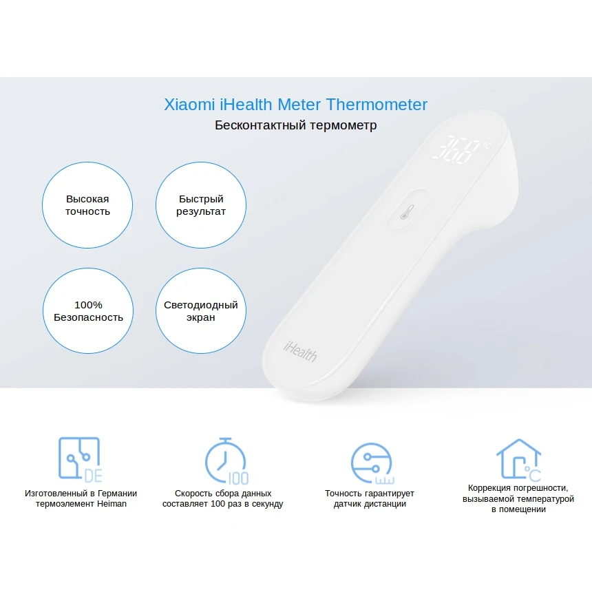 Термометр Xiaomi iHealth Meter Thermometer |