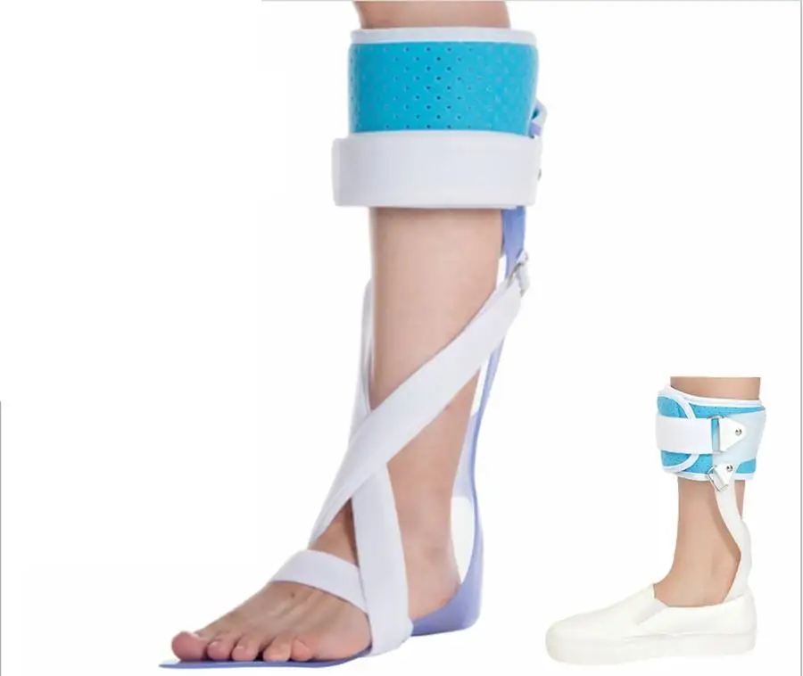 Foot Droop Orthosis Ankle Drop Postural correction AFO Brace Splint Leaf Spring Recovery Posture Corrector | Красота и здоровье
