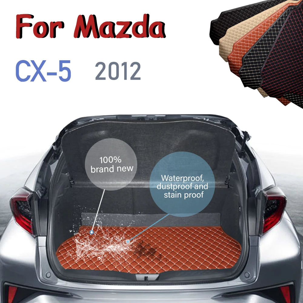 

for Mazda CX-5 2012 Trunk Floor Mats Cargo Liner Boot Pad The Boot Mat Car Trunk Liner Car Trunk Mat Accessories