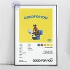 MT836 Amine Good For You Rap Music Обложка альбома Star Настенная картина на холсте картина постеры для гостиной домашний декор