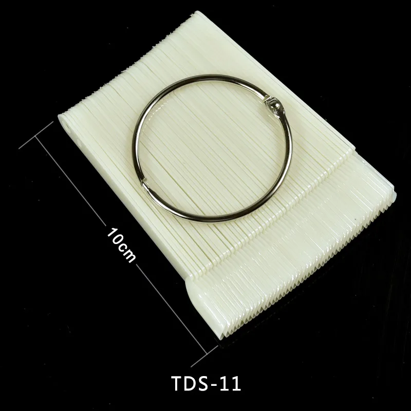 50 наконечников/набор складной веер Тип ногтей дисплей диаграмма палитра