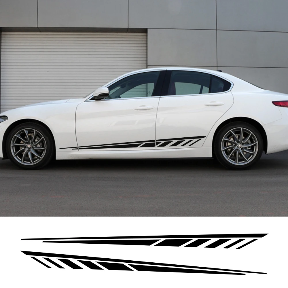 

Racing Car Stickers Vinyl Stripe Decal for BMW E90 F30 E46 E60 Audi A3 A4 Peugeot Focus 2 3 Ford Renault Opel Honda Accessories