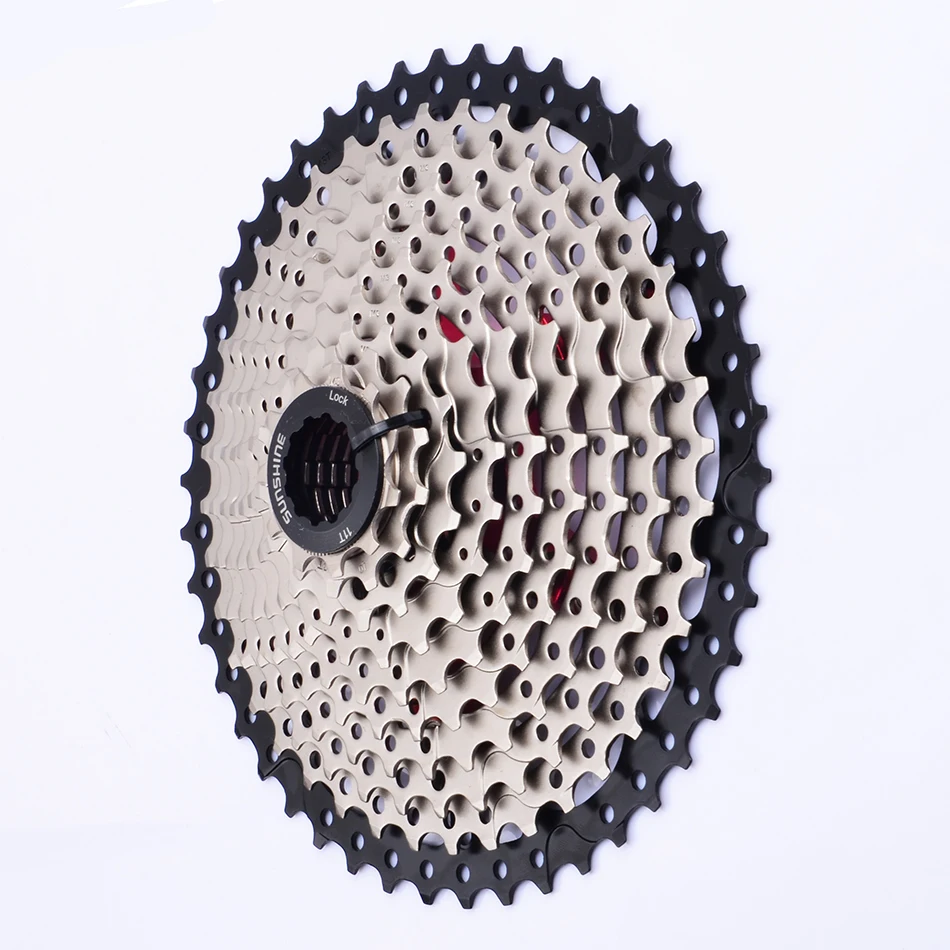 SUNSHINE 8S 9S 10s 11S 30s Geschwindigkeit 36/42/46/50t Freilauf Breite Verhaltnis Mountainbike Fahrrad швенград |