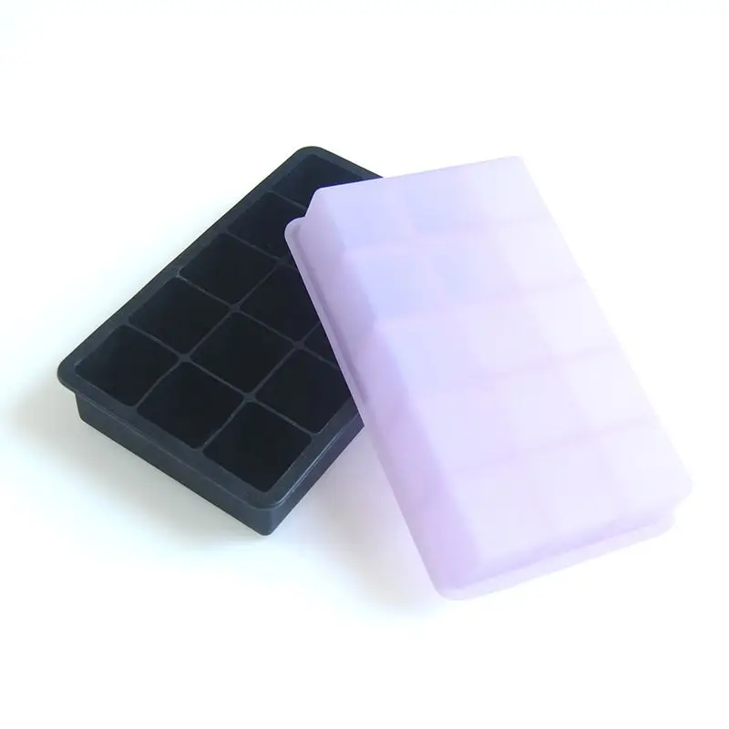 Силиконовый поднос для льда летний самодельный лед коробка папка из
