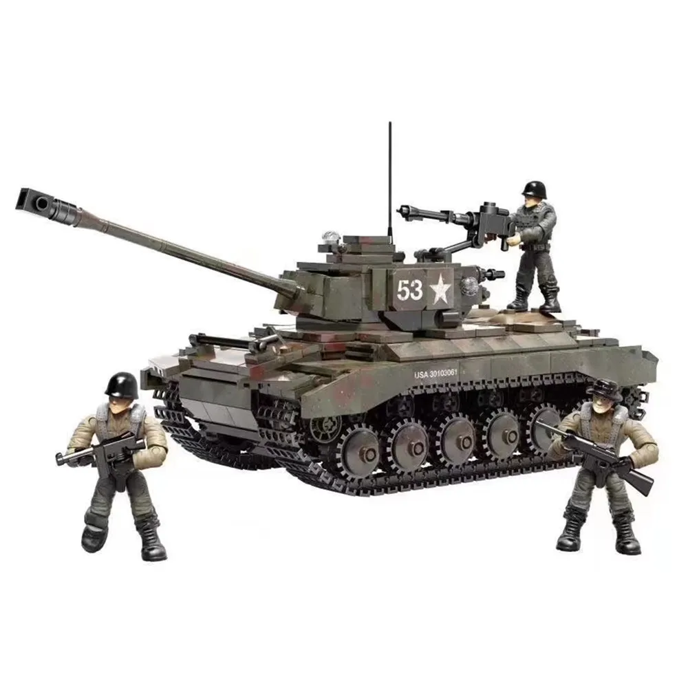 2020 военный армейский Танк оружие бронированные строительные блоки для