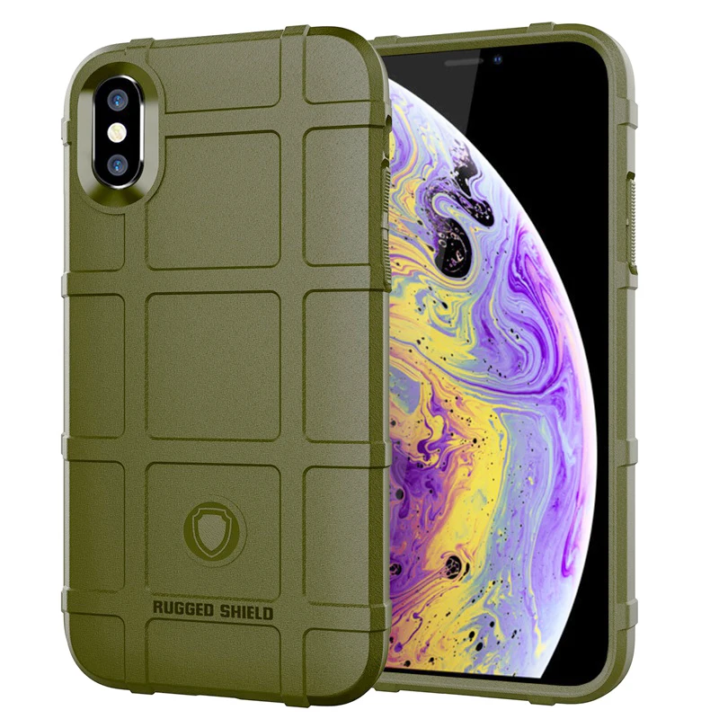 Phone Case For iPhone 11 Pro Max 6S 6 S 7 8 Plus Armor Shield Cover Rugged XR X XS Silicone |