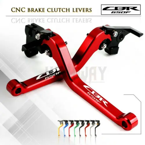 

Long Brake Clutch Levers Motorcycle Adjustable Accessories CNC Brake Handle Bar Lever For HONDA CBR650F/CB650F 2014-2018