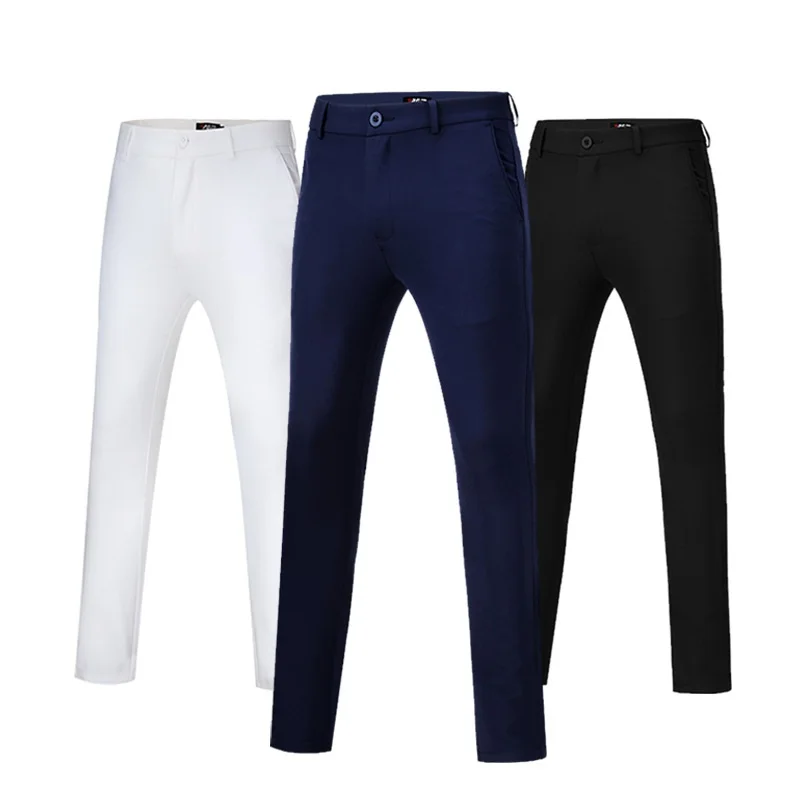 

2021 Summer Mens Professionally Pants Golf Clothing Outdoor Sports Breathable Quick-drying Sunscreen Trousers