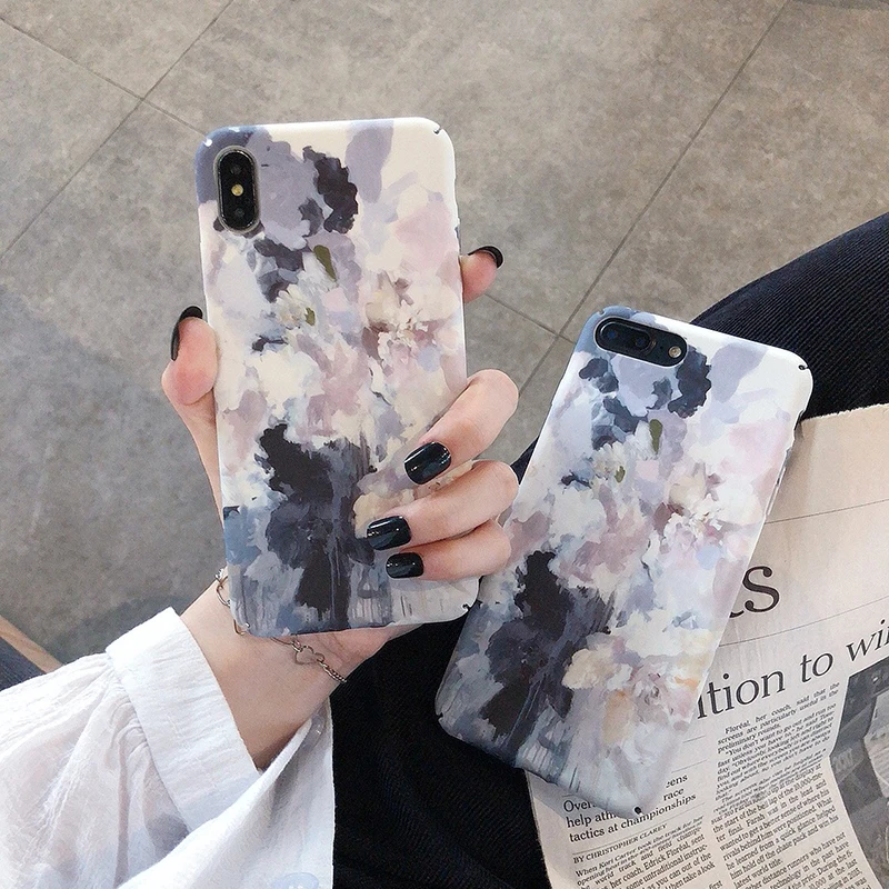 Ретро картина маслом Жесткие ПК-Чехлы для huawei P20 P30 lite P10 Mate20 Pro Honor 8X9X9 10Lite 20 V20 Nova 3 3i 4 5 5i задняя крышка