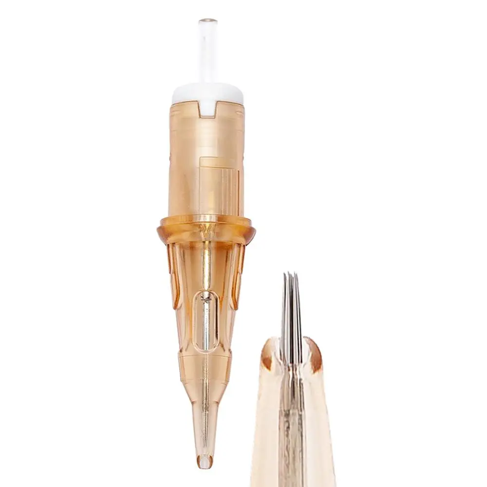 EZ V-Select Tattoo Cartridge Needles #06 0.18mm Round Liner Microblading for Tattooing & Permanent Makup 20 pcs/Box | Красота и
