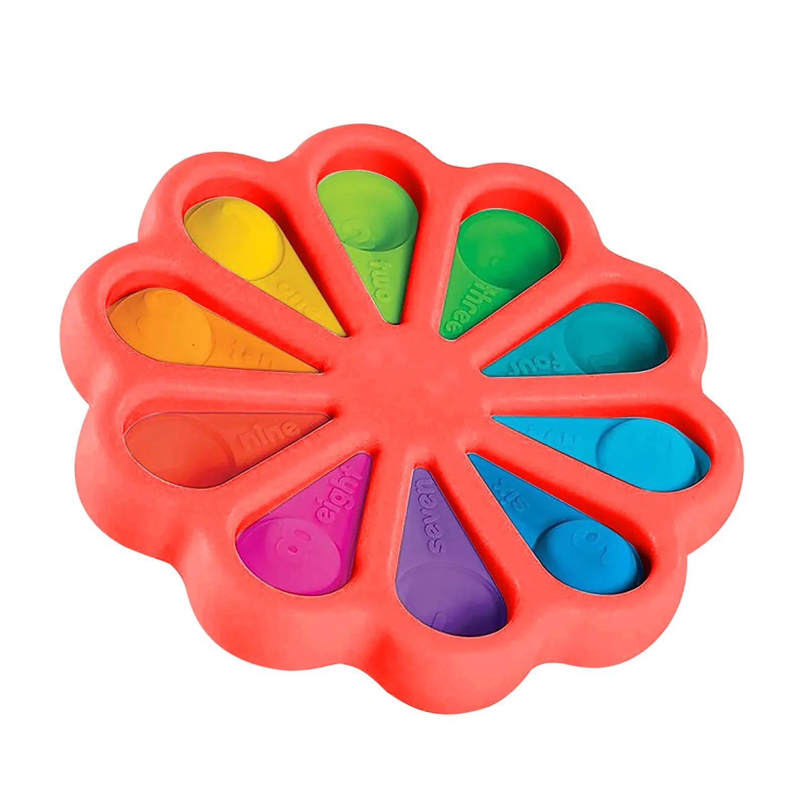 

1PC Push Bubble Fidget Sensory Toy Autism Special Needs Stress Reliever Needs Stress Reliever Children Funny Gift Fidget