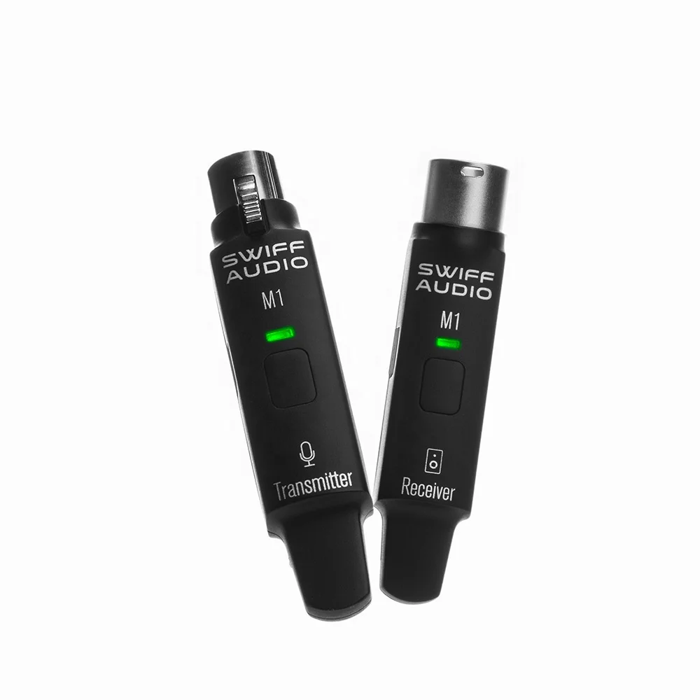 

Wireless Microphone System Small Compact Transmitter Receiver Microphone Audio Interface 30m Rechargeable Battery 2.4GHz