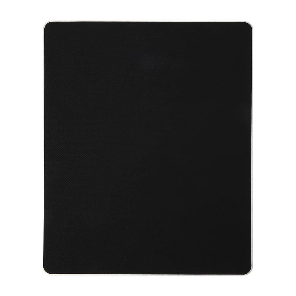 Алюминиевые металлические игровые коврики для мыши коврик с противоскользящей