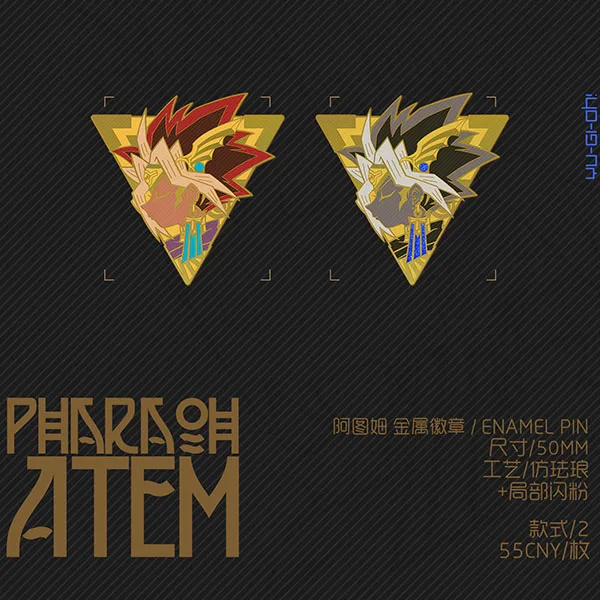 

Аниме Yu-Gi-Oh тема имитация эмали металлический значок КНОПКА брошь булавки сувенирная Игрушка реквизит для косплея подарок