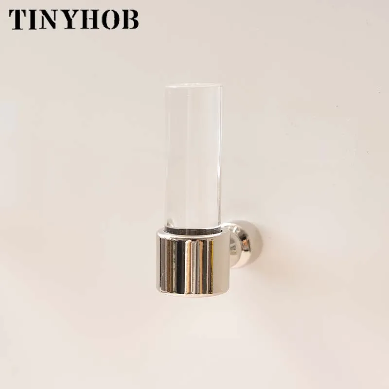 Прозрачные Акриловые Крючки для подвешивания одежды шляпы ключей халата