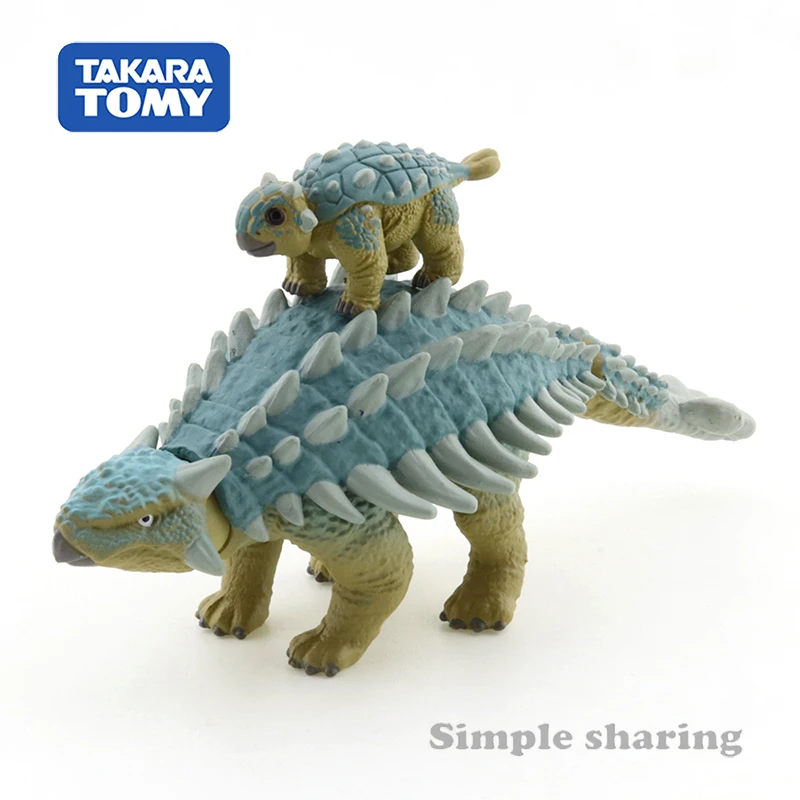 Takara Tomy Tomica Ania Мир Юрского периода Анкилозавр и бумпи (фигурки животных) | Игрушки