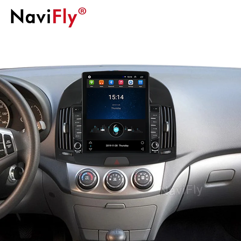 Автомобильный мультимедийный плеер 4G LTE 9 7 дюйма Android 0 IPS DSP для Hyundai Elantra 4 HD 2006 2012