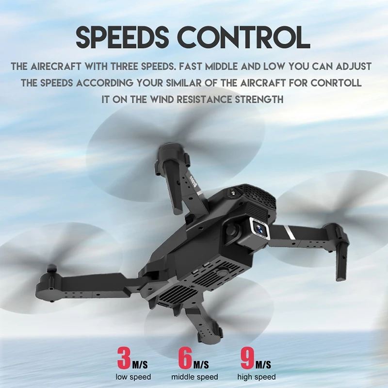 

LS-E525 RC Quadcopter Drone 4K 1080P Quadrocopter With Camera Foldable FPV Dron Wide Angle Dual Cameras HD Remote Control Drones