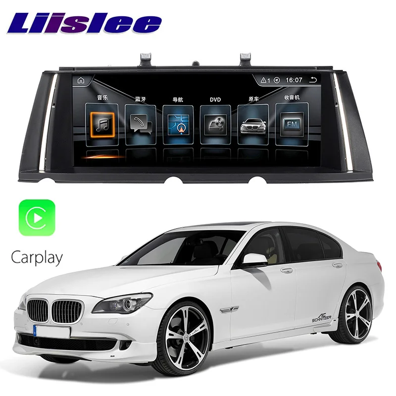 Автомагнитола LiisLee с GPS Навигатором Hi Fi радио стерео для BMW 7 серии F01 F02 F03 F04