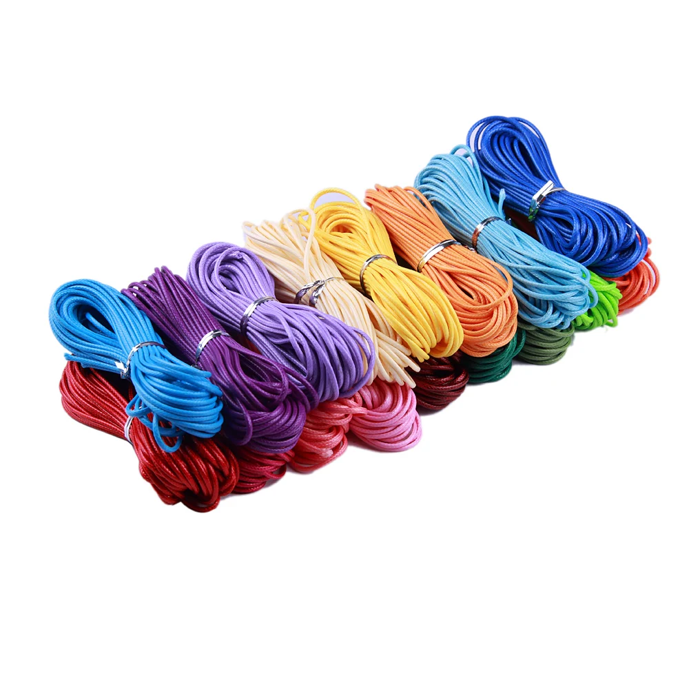 10 метров * 5 шт. диаметр 2 мм плетеная проволока материал плоская вощеная нить для