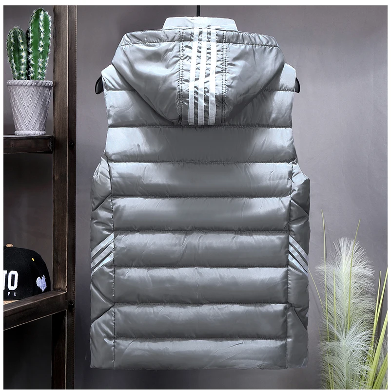 Plus Size 8XL 7XL 6XL 5XL 4XL New Casual Vest Men Autumn Jackets Thick Vests Man Sleeveless Coats Male Warm Waistcoat men