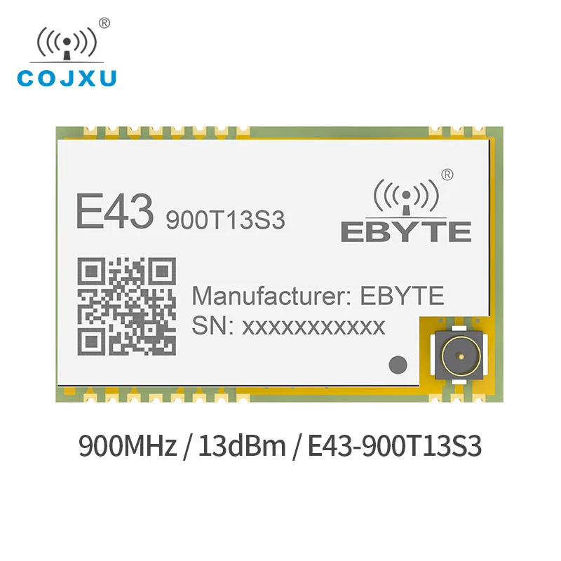 UART 868mhz 915MHz 20mW E43-900T13S3 IPX Stamp антенна отверстия IoT uhf SMD беспроводной трансивер