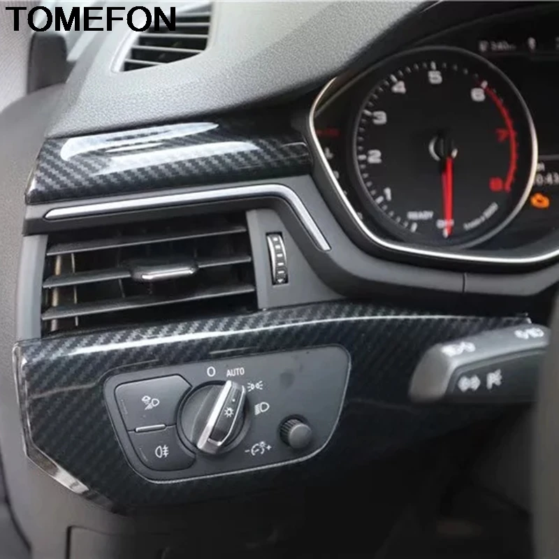 TOMEFON для Audi A4L A4 B9 2017 2019 LHD Передняя средняя центральная консоль управления