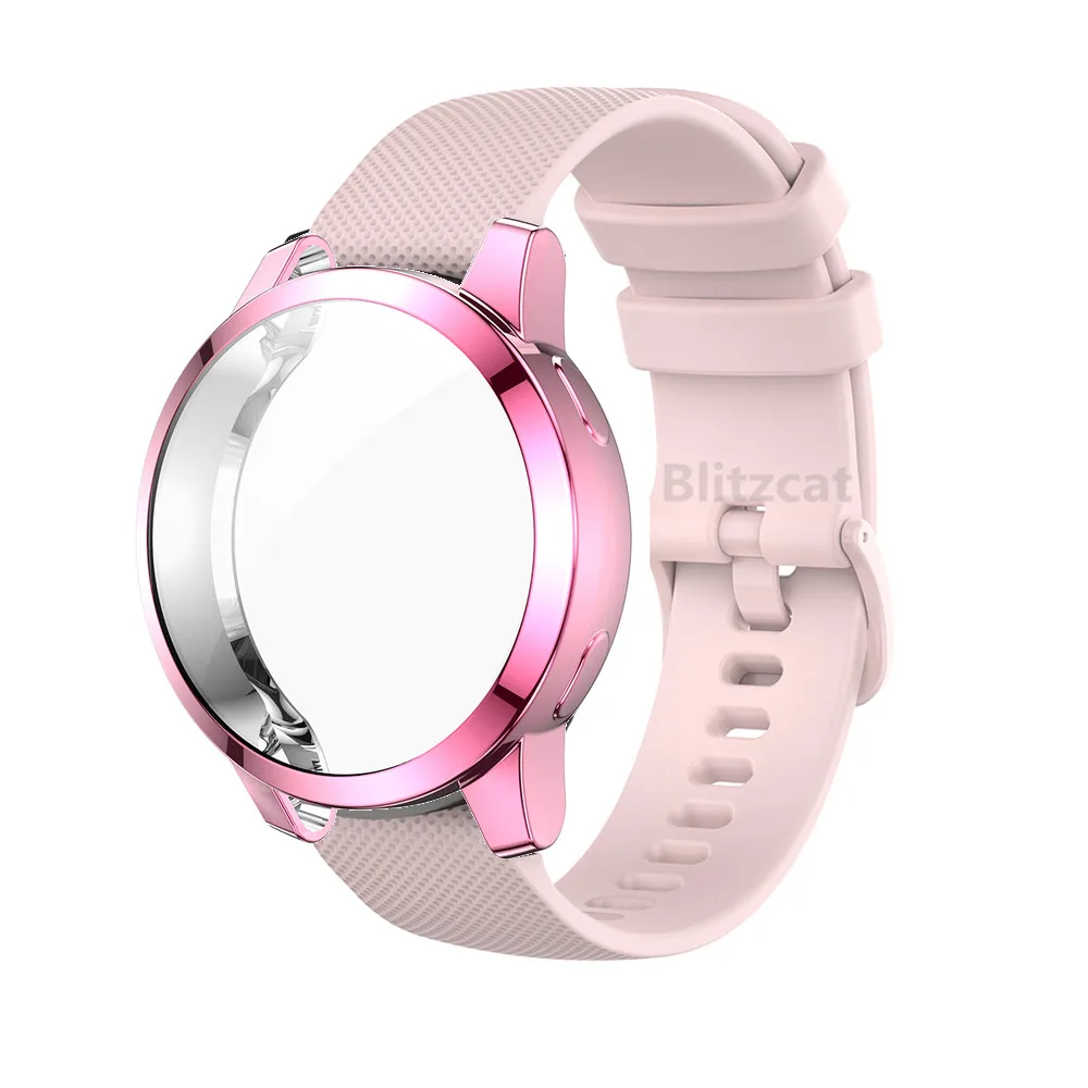 Ремешок и чехол 2 в 1 для Huawei Watch gt 42 мм 46 GT 2e силиконовый браслет с полным покрытием